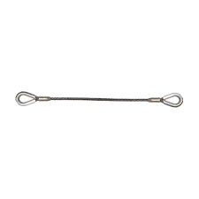Lift-All Permaloc 3/8" Import Wire Rope Sling, T/T, 7X19 GAC