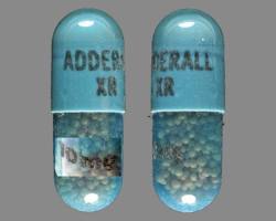 Image of Adderall tablets and capsules