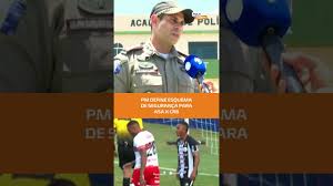 Clássico em Arapiraca terá esquema especial de segurança #FiqueAlerta