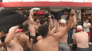 Cardinals treat baseball team behind ‘Tarps Off’ to clubhouse celebration