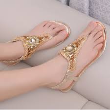 Resultado de imagen para sandalias bonitas planas para dama
