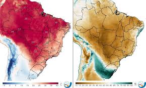 Massa de ar quente e seca atinge mais regiões do país, e RS pode ter temporais; veja previsão