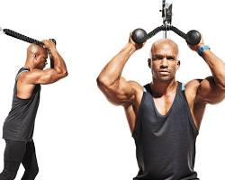 Triceps extensions workout