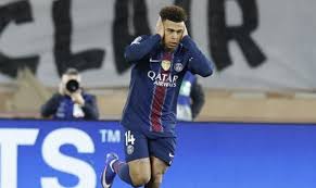 PSG: Désiré Doué abreza el primer gol en el partido contra Metz