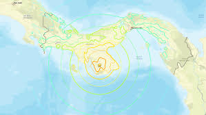 Sismo de magnitud 7,6 sacude Panamá