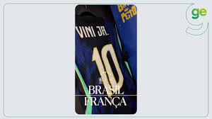 Vini Jr. será o camisa 10 da seleção brasileira contra a França