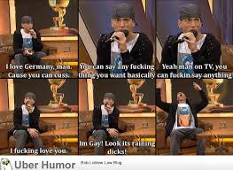 Eminem on German TV | Funny Pictures, Quotes, Pics, Photos, Images ... via Relatably.com