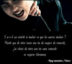 RapMonster quotes french | We Heart It | monster, quotes, and rap via Relatably.com