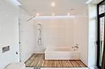 Wood Floor Shower Home Design Ideas, Pictures, Remodel and