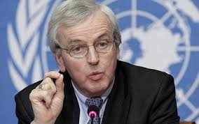 A British United Nations humanitarian chief has criticised aid agencies working in Haiti for poor coordination ... - johnHolmes_1581583c