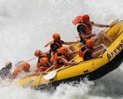 White water rafting on the Zambezi River, Pearls Tours Victoria Falls