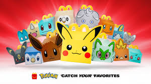 mcdonalds pokemon happy meals