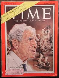 Amos Alonzo Stagg on. Oct. 20, 1958 cover of Time - StaggTimeMag