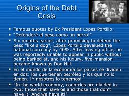 Professor Alejandro Diaz-Bautista, Economic Policy, Debt Crisis Prese… via Relatably.com