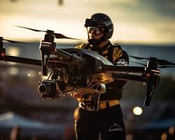 Image of AIpowered drone