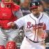 Aybar scratched from lineup with bruised ribs after HBP