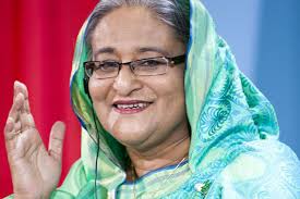 Sheikh Hasina Wajed, Bangladesh&#39;s prime minister, attends a press conference with German Chancellor Angela Merkel at the Chancellory on October 25, ... - Sheikh%2BHasina%2BWajed%2BBangladeshi%2BPrime%2BMinister%2BxEv7gUtvZAxl