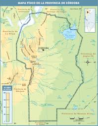 Resultado de imagen para mapa relieve cordoba argentina