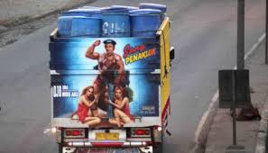 Hasil gambar untuk tulisan lucu di bak truk