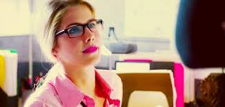 So... magpapa-cute muna ba bago magstart ang race? I can do that. - Felicity-Smoak