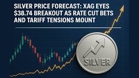 Silver Price Forecast: XAG Eyes $38.74 Breakout as Rate Cut Bets and Tariff Tensions Mount