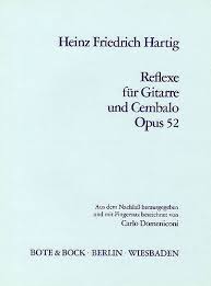 Heinz Friedrich Hartig: Reflexe Op.52 - Score - Sheet Music ... - M202512821