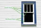 How to caulk a window