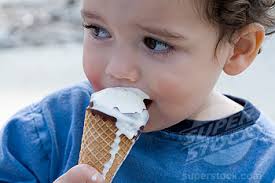 Image result for picture of boy eating ice cream cone