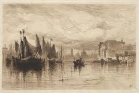Ein bewölkter Tag in Venedig von Samuel Coleman Junior (1832-1920 ... - Samuel-Coleman-Jr-A-Cloudy-Day-in-Venice
