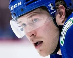 Image of Brock Boeser, NHL player, Vancouver Canucks