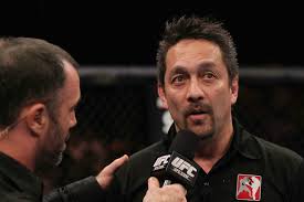 Mario Yamasaki hasn&#39;t been a part of the best stoppages in the world, but he&#39;s also had some good moments and has made some smart decisions in the cage. - mario-yamasaki-ufc-142