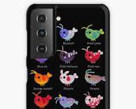 smartphone case with a Red Bee Shrimp designの画像