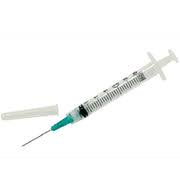 BD 18g x 1.5 inch Luer-lok Syringe 3 mL PrecisionGlide 100 ...