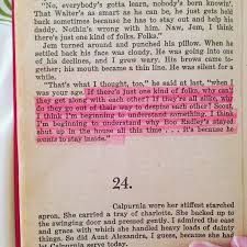 Mockingbird Quotes With Page Numbers. QuotesGram via Relatably.com
