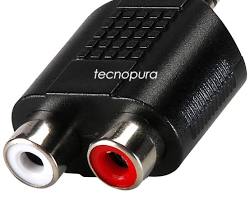 Imagen de Adaptador RCA a Jack 3.5mm