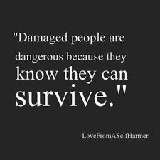 Damaged people are dangerous | Memes, Quotes, Sayings, Funny stuff ... via Relatably.com