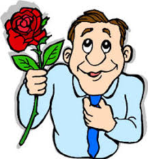 Cute and Funny Valentine Poem No. 5 … An Innocent One - funny-valentine-poems-man-with-rose
