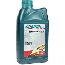ADDINOL Transmission Oil GL 80 W, 1 Litre : Amazon.de ...