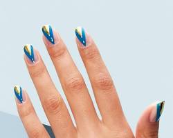 Image of Negative Space Nail Art