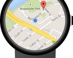 Google Maps smartwatch app