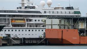Cruise ship MV Odyssey stranded in Cambodia after 'soaring fuel costs' - Sky News