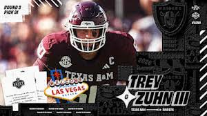 Raiders select G Trey Zuhn with No. 91 overall pick in the 2026 NFL Draft