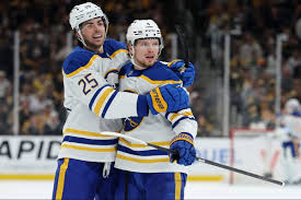 Bowen Byram Showing Stanley Cup Pedigree for Sabres in Playoffs