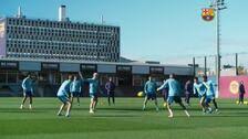 El Barça prepara el duelo de Liga ante el Oviedo en el Spotify Camp Nou