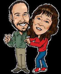 We would now like to introduce you to Steve and Sheila Ruff, ... - b2ap3_thumbnail_CreativePrintingPanamaCityFlorida_Owners_SteveAndSheila_Characters