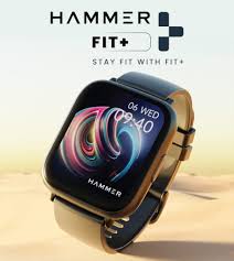 "Get Fit in Style with the New Hammer Fit+ Smartwatch Featuring a 1.86-inch Display, Now Available in India"