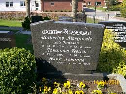 Grab von Johannes Frerich Lessen, van (22.05.1897-26.01.1995 ...