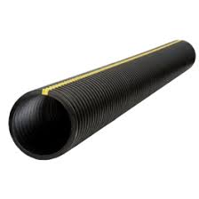 Prinsco 10" x 20' Corrugated Solid Dual-Wall Plain End ...