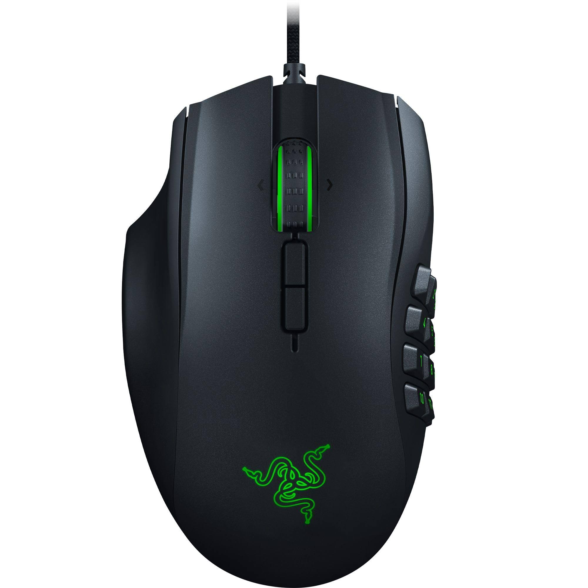 Razer Naga Left-Handed Edition MMO Gaming Mouse True Left-Handed Ergonomic Design
