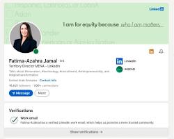 Imagem de LinkedIn Persona verification page